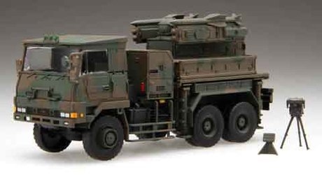 1/144 陸上自衛隊　81式短SAM発射機(訳あり) 1/144 陸上自衛隊 81式短SAM発射機(訳あり)