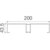 ���J��H�Ɓb���C�g�X�e�b�v DB�^ 1�i 0.3m(17816)�bDB1-643