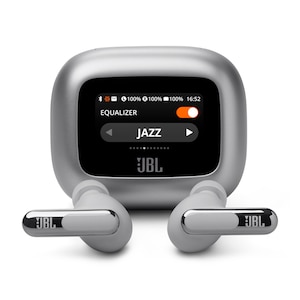 JBL｜ノイズキャンセリング機能搭載　完全ワイヤレス　Bluetoothイヤホン(シルバー)｜JBLLIVEBEAM3SIL