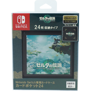 �}�b�N�X�Q�[���Y�bNintendo Switch��p�J�[�h�P�[�X �J�[�h�|�P�b�g24�@�[���_�̓`�� �e�B�A�[�Y �I�u �U �L���O�_���bHACF-02ZRTK NSW �����߹�� �����TOTK