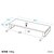 �T�����T�v���C�b�ؐ����ド�b�N�iW600�~D240mm�E�z���C�g�j�bMR-LC312W