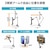 �T�����T�v���C�b���o�C�����j�^�[�E�^�u���b�g�p�N�����v�A�[���z���_�[ �`17.3�C���`�Ή��i�u���b�N�j�bPDA-STN85BK