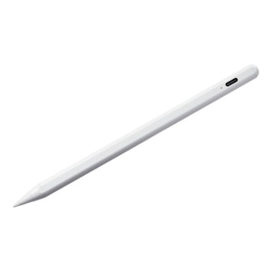 サンワサプライ｜Apple iPad専用 充電式極細タッチペン（ホワイト）｜PDA-PEN56W