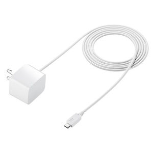 �T�����T�v���C�bmicroUSB�P�[�u����̌^AC�[�d��i2.1A�E�z���C�g�j�bACA-IP45W
