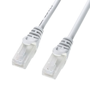 �T�����T�v���C�b�c���܂�h�~ �X�^���_�[�h CAT5e LAN�P�[�u���i7m�E�z���C�g�j�bLA-Y5TS-07