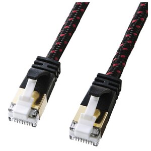 �T�����T�v���C�b�ߐ܂�h�~ �J�e�S��7 �X�^���_�[�h �׌a���b�V��LAN�P�[�u�� 5m�i�u���b�N�����b�h�j�bKB-T7ME-05BKR