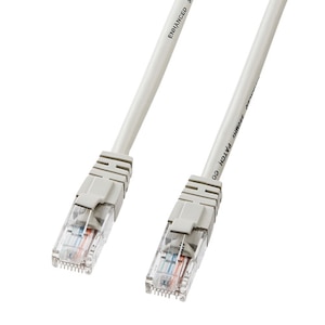 �T�����T�v���C�b�c���܂�h�~ �J�e�S��5e�Ή� �X�^���_�[�hLAN�P�[�u�� 3m�i���C�g�O���[�j�bLKB5Y-03N