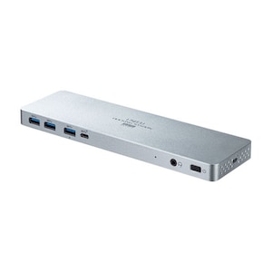 サンワサプライ｜USB Type-C専用ドッキングステーション（HDMI/DisplayPort対応・PD対応）｜USB-CVDK6