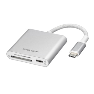 �T�����T�v���C�bUSB PD�[�d�Ή� Type-C�J�[�h���[�_�[�bADR-5TCSDPW