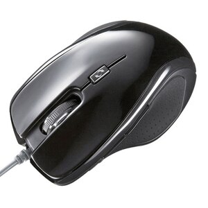 ブルーテック有線マウス ブラック Joshin Webショップ 通販 サンワサプライ Ma 117hbk