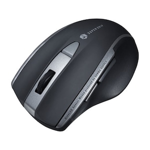 サンワサプライ｜Bluetooth ブルーLEDマウス 静音 5ボタン(ブラック)｜MA-BTBL167BK