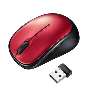 �T�����T�v���C�b�É� 2.4GHz���C�����X �u���[LED �}�E�X�i���b�h�j�bMA-WBS311R