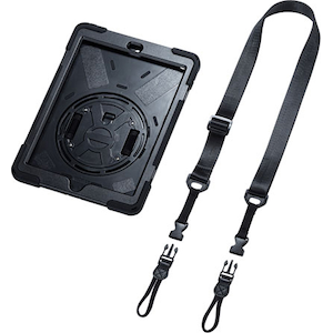 �T�����T�v���C�biPad 10.2�C���`�i��9/8/7����j�p �ϏՌ��P�[�X�i�n���h���A�X�^���h�A�V�����_�[�x���g�t���j�bPDA-IPAD1617BK