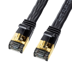 �T�����T�v���C�b�J�e�S��8 �t���b�gLAN�P�[�u�� 3m�bKB-T8FL-03BK