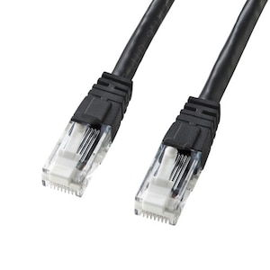�T�����T�v���C�b�ߐ܂�h�~�J�e�S��6LAN�P�[�u���i�u���b�N�E7m�j�bKB-T6TS-07BKN