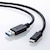 サンワサプライ｜USB3.1 Gen2 Type C-Aケーブル（ブラック・0.5m）｜KU31-CA05