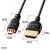 �T�����T�v���C�b�C�[�T�l�b�g�Ή��EHIGH SPEED�EHDMI�}�C�N���P�[�u���E4K/30Hz�E�t��HD�Ή��E2.0m�bKM-HD23-20K