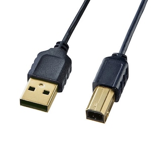 �T�����T�v���C�bUSB2.0 A-B�^�C�v �ɍ�USB�P�[�u���i�u���b�N�E2.5m�j�bKU20-SL25BKK