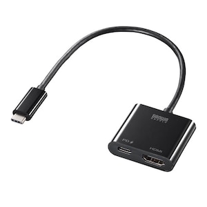 �T�����T�v���C�bUSB Type C-HDMI�ϊ��A�_�v�^�i4K/60Hz/PD�Ή��j�bAD-ALCPHDPD