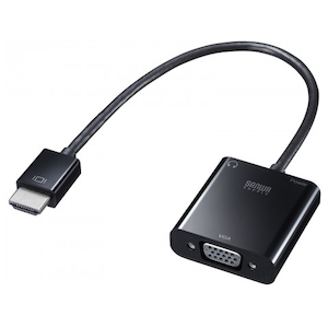 �T�����T�v���C�bHDMI-VGA�ϊ��A�_�v�^�i�I�[�f�B�I�o�͕t���j�bAD-HD23VGA