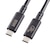 �T�����T�v���C�bUSB40Gbps(USB4 Gen3)Type-C �P�[�u�� 1m�bKU-40GCCPE10