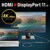 �T�����T�v���C�bHDMI-DisplayPort�ϊ��A�_�v�^(4K/60Hz)�bAD-HD31DP