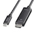 �T�����T�v���C�bUSB Type-C-HDMI�ϊ��P�[�u�� 8K�Ή� 2m�bKC-ALCHD8K20