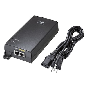 �T�����T�v���C�bPoE�C���W�F�N�^�[(�d�������EIEEE802.3bt(75W)�Ή��j�bLAN-GIHINJ6