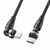 サンワサプライ｜USB2.0 Type-C 両側コネクタ540度回転ケーブル（100W・1.8m）（ブラック）｜KU-CCP100KAW18BK