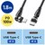 サンワサプライ｜USB2.0 Type-C 両側コネクタ540度回転ケーブル（100W・1.8m）（ブラック）｜KU-CCP100KAW18BK
