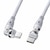 サンワサプライ｜USB2.0 Type-C 両側コネクタ540度回転ケーブル（100W・1m）（ホワイト）｜KU-CCP100KAW10W