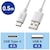 �T�����T�v���C�bUSB 2.0 Type-C�P�[�u���iC-A�E0.5m�E�z���C�g�j�bKU-CA05W