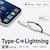 �T�����T�v���C�bUSB Type-C to Lightning�ϊ��A�_�v�^�iMFi�F�؁E�X�g���b�v�t���j�i�z���C�g�j�bAD-USB30LCFW