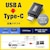 �T�����T�v���C�bUSB5Gbps Type-C�ϊ��A�_�v�^�iAtoC�E�A���~�R�l�N�^�j�bAD-USB31CAF