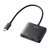 �T�����T�v���C�bUSB Type C-HDMI�ϊ��A�_�v�^(2�|�[�g/4K/PD�Ή�)�bAD-ALCMST2HDPD
