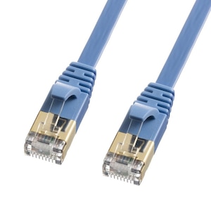 �T�����T�v���C�bCAT7�t���b�gLAN�P�[�u���i3m�E�u���[�j�bKB-FLU7-03BL