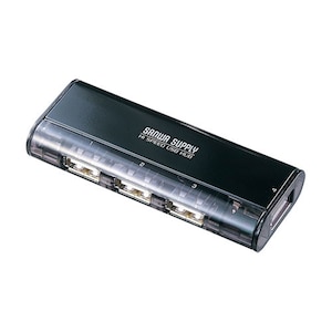 �T�����T�v���C�bUSB2.0�n�u 4�|�[�g�i�u���b�N�j�bUSB-HUB226GBKN