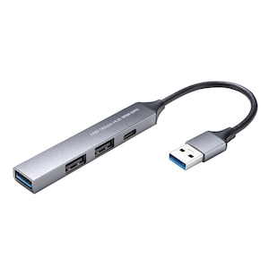 �T�����T�v���C�bUSB Type-A 5Gbps 4�|�[�g �R���{���X�����n�u �iUSB A��USB A�~3�{Type-C�~1�j�bUSB-5H25GM