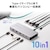 �T�����T�v���C�bUSB Type-C�h�b�L���O�X�e�[�V�����iHDMI�~2��ʁEUSB�n�u�~7�|�[�g�j�bUSB-CVDK21