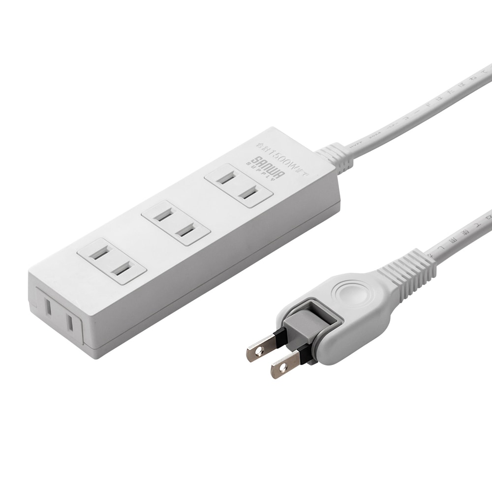WIREMOLD 10口 電源タップ スタジオ用高音質　ロングタップ 3ピン 電源コード・タップ | 4個口 | コード長 2.0m | Joshin web