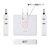�T�����T�v���C�b���o�C���^�b�v USB 1�|�[�g 2���i�z���C�g�j�bTAP-B104UN