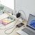 サンワサプライ｜雷タップ 10個口＋USB-A＋Type-C（PD20W）ホワイト・3m｜TAP-SP2110NUC-3W