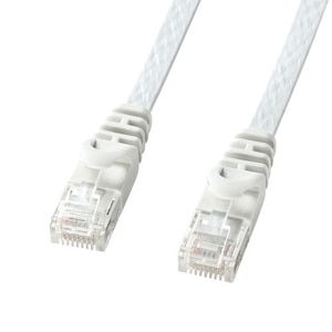 �T�����T�v���C�b�c���܂�h�~ �J�e�S��6 �t���b�gLAN�P�[�u���i3m�E�z���C�g�j�bLA-FL6-03W