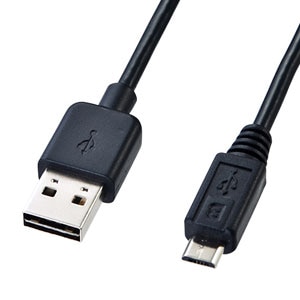 �T�����T�v���C�bUSB2.0/1.1�P�[�u�� 0.5m�iA-microB�j�i�u���b�N�j�bKU-RMCB05