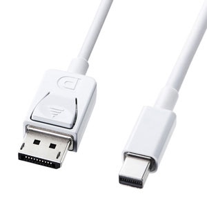 �T�����T�v���C�b�~�j-DisplayPort�ϊ��P�[�u�� 1.0m�i�z���C�g�j�bKC-DPM1W