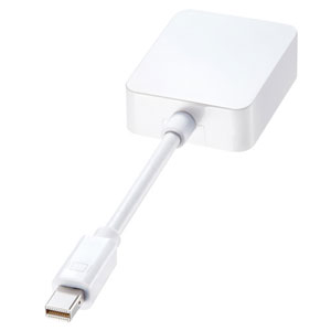 4K対応 Mini DisplayPort-HDMI変換アダプタ | サンワサプライ