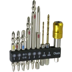 SUN UP�b�J���[�h���C�o�[�r�b�g�Z�b�g 9PCS�bCDB-01