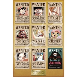 ワンピース New Wanted Posters 1000ピース Joshin Webショップ 通販 エンスカイ アート1000 569newwantedposters