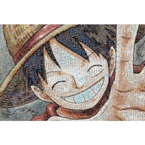 ワンピース ワンピースモザイクアート【ルフィ】 1000ピース【1000-583