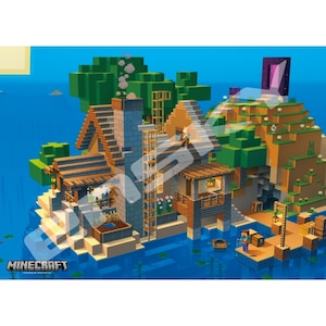 �G���X�J�C�bMINECRAFT �}�C���N���t�g Beach Cabin 500�s�[�X�y500-501�z�b���500-501 �ް������